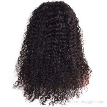 Cheapest Vendors Free Sample Cuticle Aligned Brazilian 150 Density Remy Human Hair Lace Front Wig